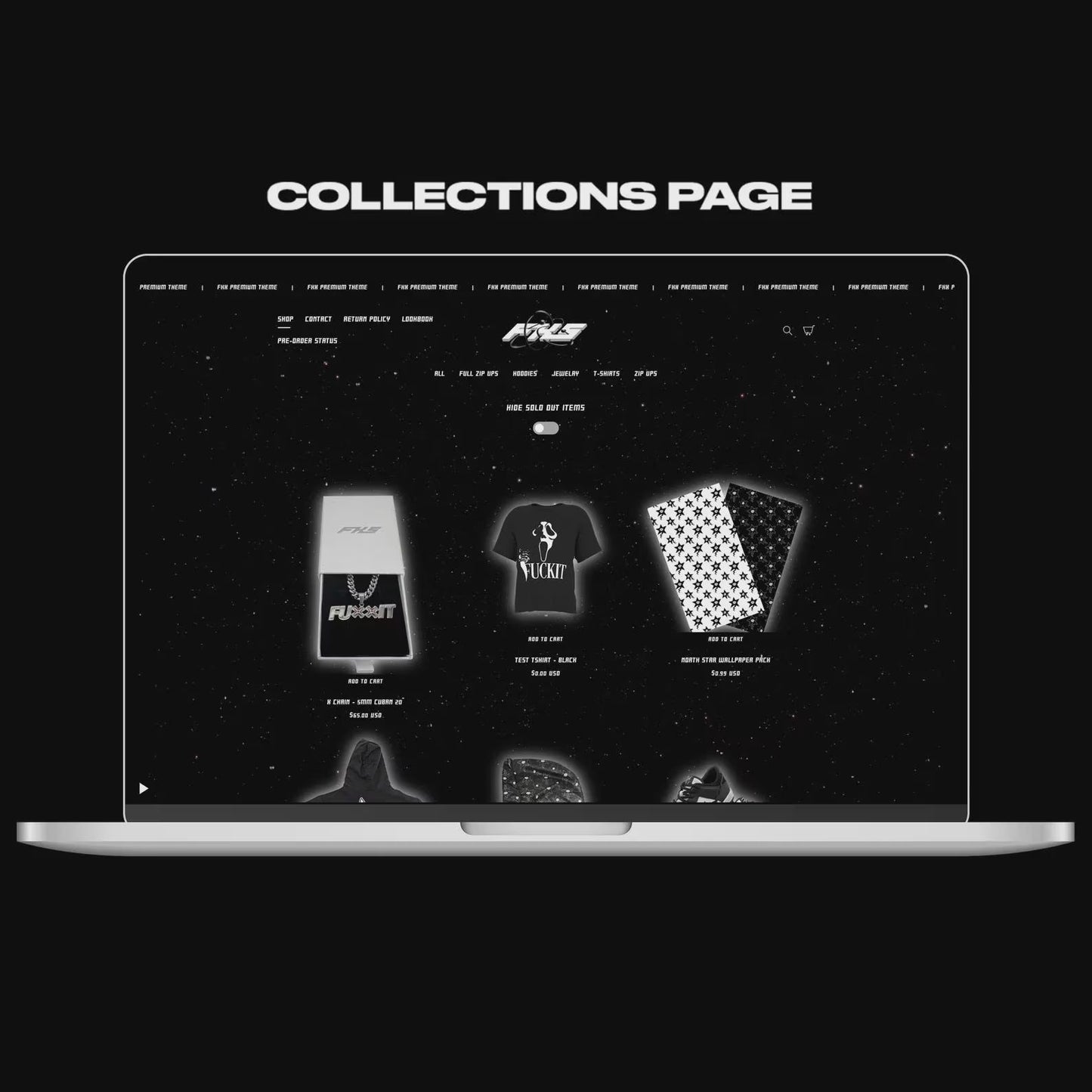 Aether Interactive 2.0 ( Shopify Theme )
