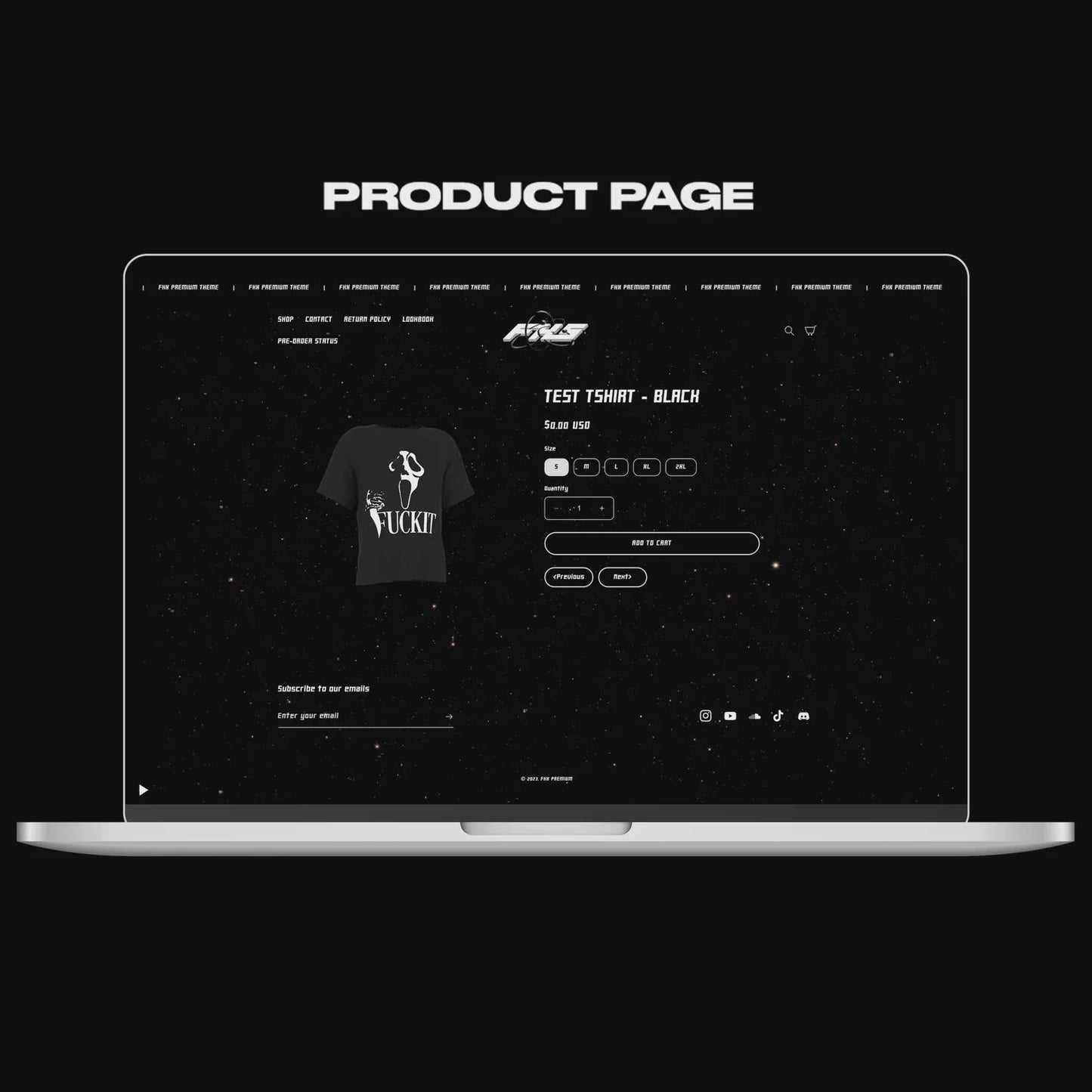 Aether Interactive 2.0 ( Shopify Theme )